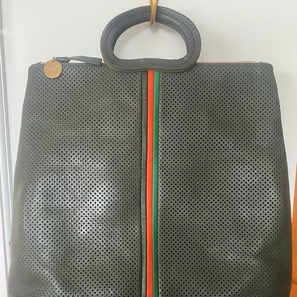 Clare V.  Marcelle Olive Backpack